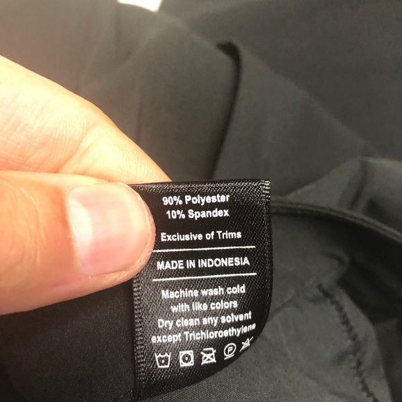 NWOT Public Rec Black Dress Pants Mens 36 Polyester Spandex - Picture 4 of 7